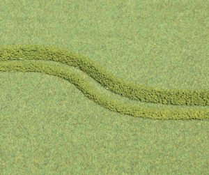 1184   3 Flexible Hecken hellgrün 7 x 7 mm, je 50 cm lang