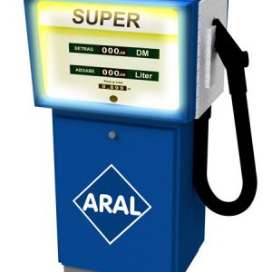 1364 H0 Zapfsäule ARAL mit LED-Beleuchtung - ersetzt 5064