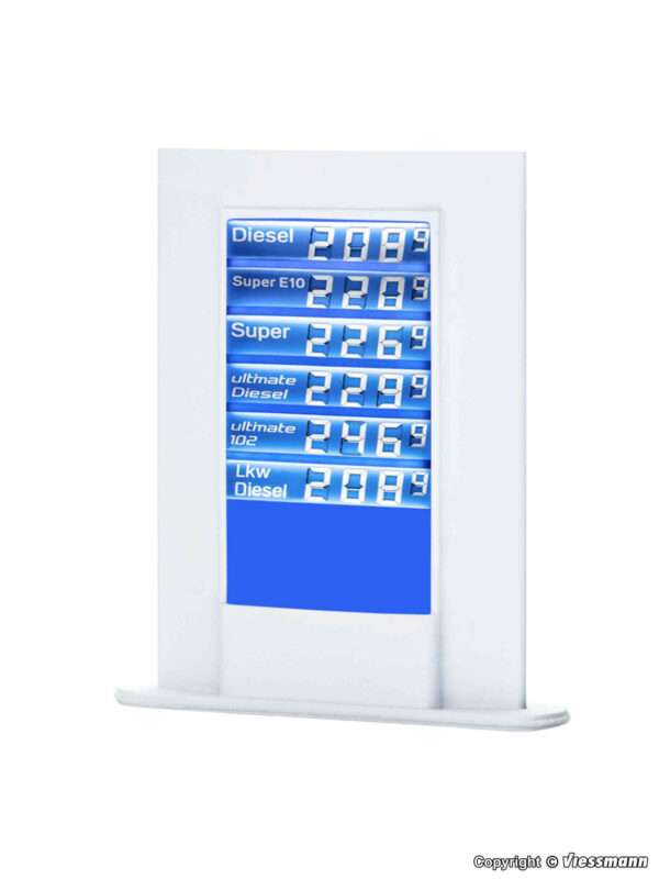 1396 H0 ARAL LCD Preisanzeige, zweiseitig