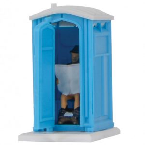 1545 H0 Baustellen-Toilette, bewegt