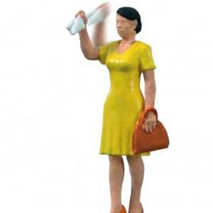 1555 H0 Winkende Frau mit bewegtem Arm