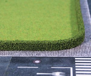 1757   2 Thujahecken 25 x 7 mm hoch, je 50 cm lang