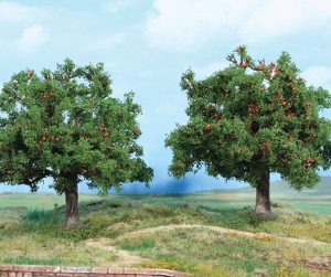 1939   2 Apfelbäume 13 cm, Spur 0