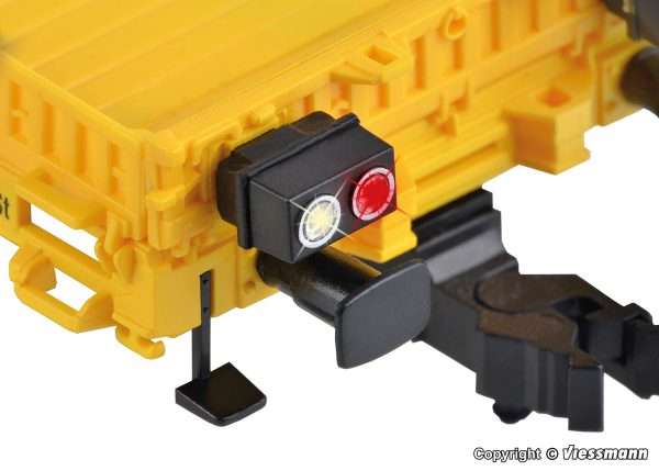 2320 H0 Zugschlussbeleuchtung modern, 2 Stück, für Niederbordwagen