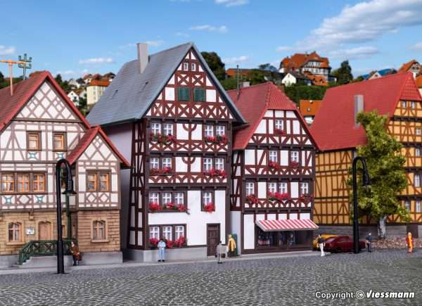36404 Z Fachwerkhäuser Fritzlar, 2 Stück