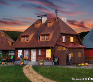 38209 H0 Haus Mühlenweg Spreewald inkl. Hausbeleuchtungs-Startset