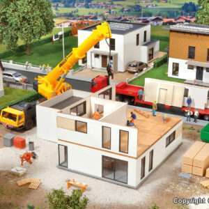 38335 H0 Kubushaus Julia im Bau - Polyplate Bausatz