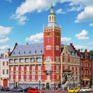 38381 H0 Rathaus Leer