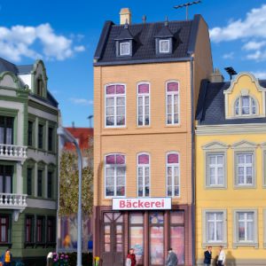 38393 H0 Stadthaus Eiscafé/Bäckerei in Düsseldorf