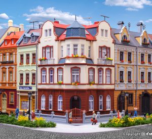 39100 H0 Eckhaus Diplomatenvilla in Bonn