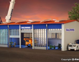 39212 H0 Fahrzeughalle