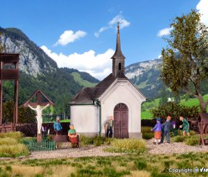 39780 H0 Kapelle in Hirschbichl mit Zubehör