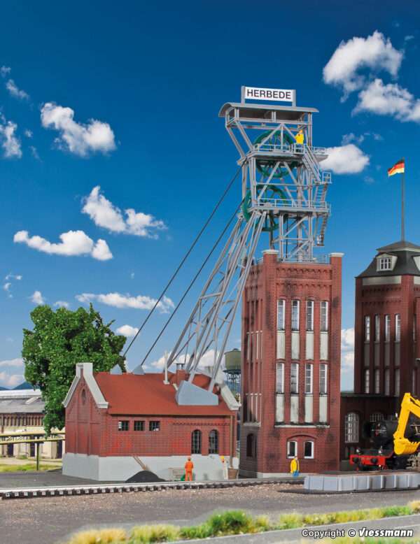 39845 H0 Förderturm mit Maschinenhaus inkl. Antrieb - ersetzt 49845