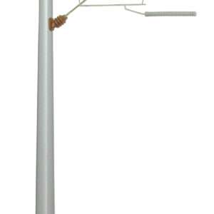 4108 H0 Betonmast mit Kurzausleger für Neubaustrecken