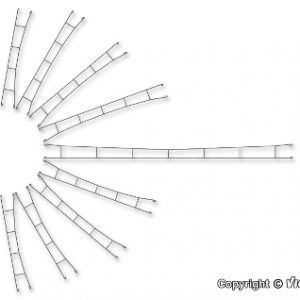 4132 H0 Fahrdraht 172,5 mm, 5 Stück Viessmann Modelltechnik GmbH