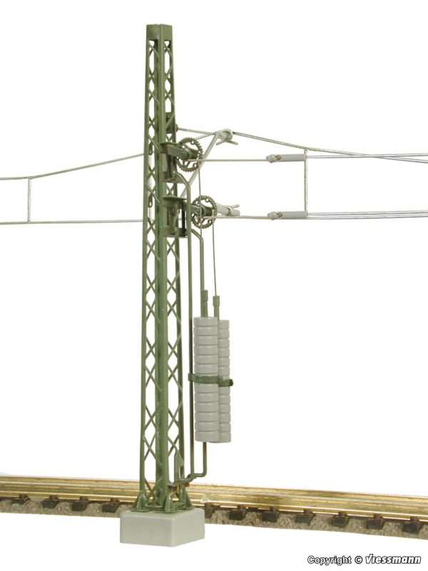 4364 N Radspannwerk mit Abspannmast