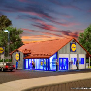 43662 H0 Supermarkt LIDL