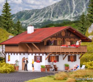 43702 H0 Haus Alpenrose