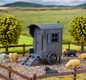 43742 H0 Schäferwagen und Schafherde