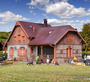 43744 H0 Bauernhaus mit Remise Vollmer Auf Lager