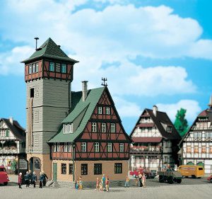 43752 H0 Spritzenhaus