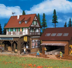 43799 H0 Sägewerk Forst & Co.