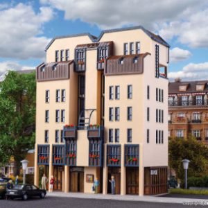 43801 H0 City-Wohnhaus