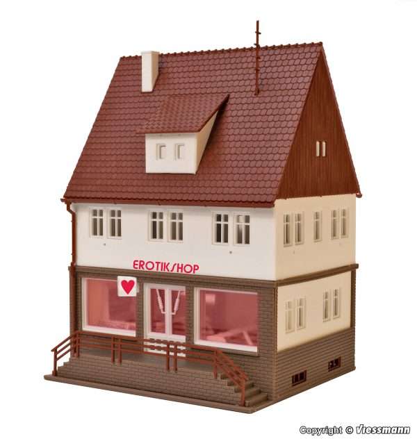 43870 H0 Erotikshop mit Inneneinrichtung und LED-Beleuchtung Neuheit 2021