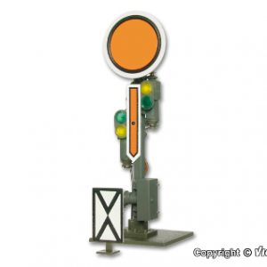 4510 H0 Form-Vorsignal, Scheibe starr, Flügel beweglich