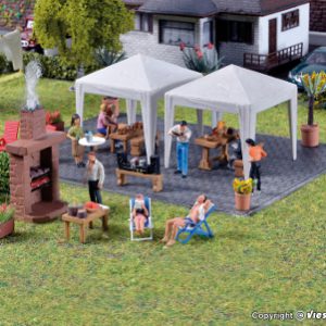45130 H0 Partyzelte, 2 Stück