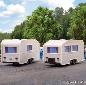 45147 H0 Wohnwagen, 2 Stück
