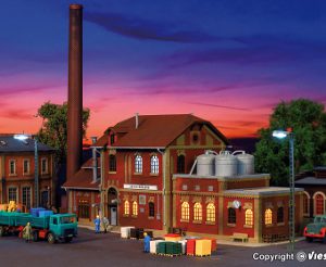 45609 H0 Brauerei mit Inneneinrichtung Kesselhaus