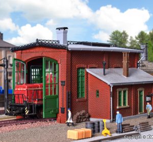 45750 H0 Lokschuppen einständig