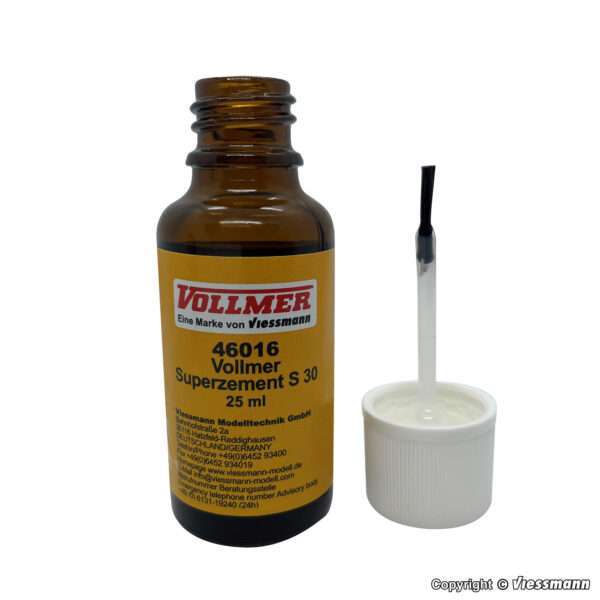 46016 Vollmer Superzement S 30, 25 ml