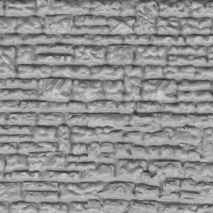 46031 H0 Mauerplatte Haustein aus Kunststoff, 21,8 x 11,9 cm