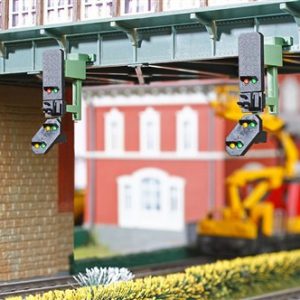 4752 H0 Blocksignalköpfe mit Vorsignal und Multiplex- Technologie, 2 Stück