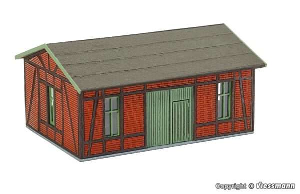 47556 N Werkstatt mit Putz-/Fachwerkfassade - Polyplate Bausatz