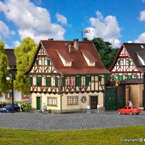 47731 N Gasthof Zur Glocke mit Beleuchtung, Funktionsbausatz