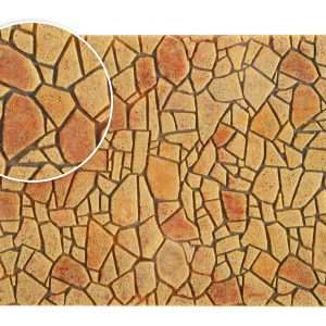 48227 H0 Polygonalplatte aus Steinkunst, mediterran L 27,5 x B 16 cm