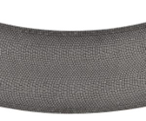48247 H0 Straßenplatte Kopfsteinpflaster aus Steinkunst, 45°-Kurve, Radius 30 cm