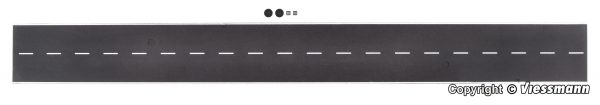 48260 H0 Asphaltstraße aus Steinkunst, L 75 x B 8 cm