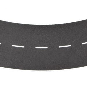 48267 H0 Straßenplatte Asphalt aus Steinkunst, 45°-Kurve, Radius 30 cm