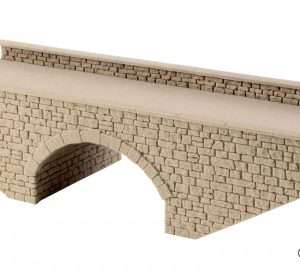 48275 H0 Steinbogenbrücke aus Steinkunst **Auslauf**