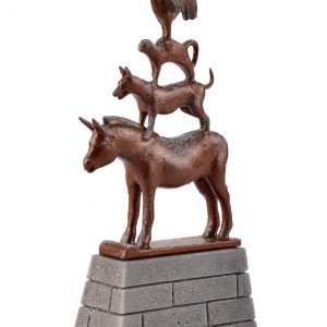 48287 H0 Bremer Stadtmusikanten Statue