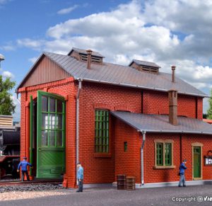 49110 H0 Lokschuppen, einständig, Start und Spar-Serie