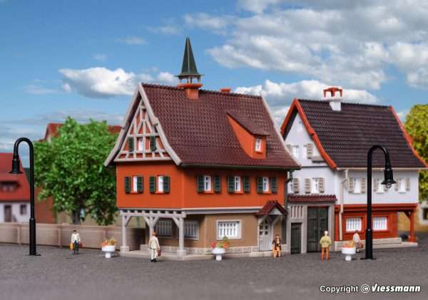 49544 Z Pfarrhaus mit Hoftor