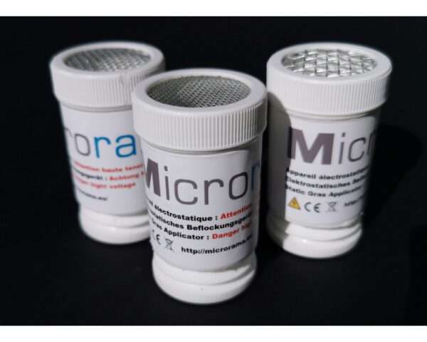 81002260.bFlock Wechselbehälter 50 ml – Dreier Set 2 mm-3 mm- 7mm für Pin