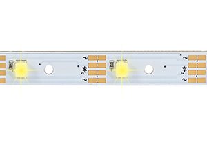 5077 H0 Waggon-Innenbeleuchtung, 11 LEDs warmweiß, mit Funktionsdecoder