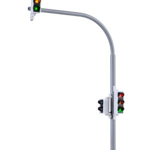 5094 H0 Bogenampel mit Fußgängerampel und LEDs, 2 Stück