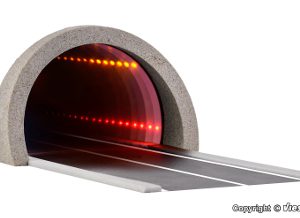5098 H0 Straßentunnel, modern, mit LED Spiegeleffekt und Tiefenwirkung